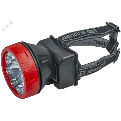 Фонарь Navigator 14 448 NPT-H21-ACCU налоб. 9LED 1Вт,2 реж, Li-ion 0,9Ач