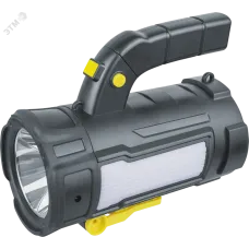 Фонарь светодиодный NPT-SP30-ACCU прожектор кемпинг 1LED 10Вт+2x18LED 3Вт li-ion 6Ач