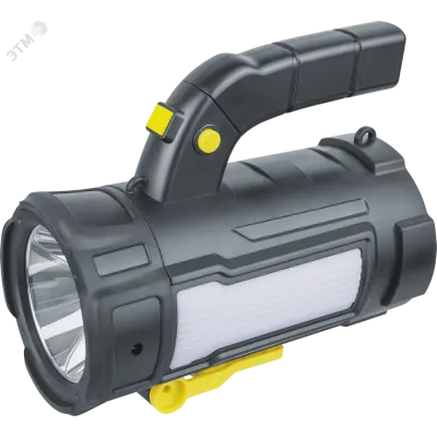 Фонарь светодиодный NPT-SP30-ACCU прожектор кемпинг 1LED 10Вт+2x18LED 3Вт li-ion 6Ач