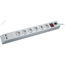 Сетевой фильтр Navigator 71 864 NSP-USB-06-180-ESC