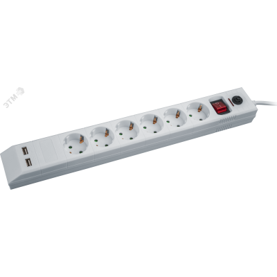 Сетевой фильтр Navigator 71 864 NSP-USB-06-180-ESC