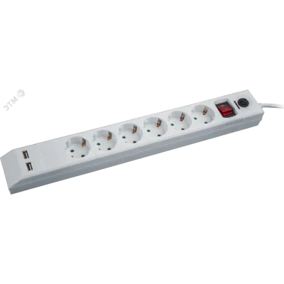 Сетевой фильтр Navigator 71 864 NSP-USB-06-180-ESC