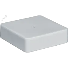 Коробка NSS-DB-100-100-25-4-WH распаячная открытого монтажа для кабель-канала 100х100х25