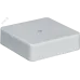 Коробка NSS-DB-100-100-25-4-WH распаячная открытого монтажа для кабель-канала 100х100х25