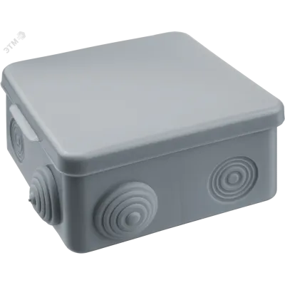 Коробка Navigator 93 248 NSS-DB-100-100-50-8-GR распаячная открытого монтажа