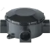 Коробка NSS-DB-70-35-BL распаячная открытого монтажа трехрожковая черная d70x35 Коробка NSS-DB-70-35-BL распаячная открытого монтажа трехрожковая черная d70x35