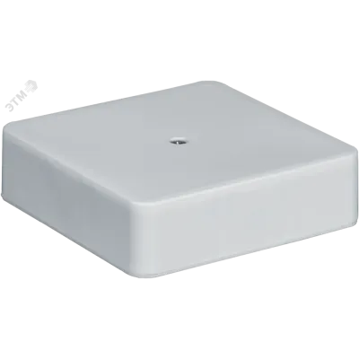 Коробка NSS-DB-75-75-25-4-WH распаячная открытого монтажа для кабель-канала 75х75х25