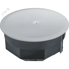 Коробка NSS-DB-HW-103-50-BL распаячная скрытого монтажа с мет. лапками и крышкой черная d103х50