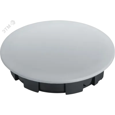 Коробка NSS-DB-SW-68-15-BL распаячная скрытого монтажа для твердых стен с крышкой черная d68х15