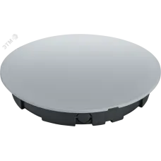 Коробка NSS-DB-SW-93-15-BL распаячная скрытого монтажа для твердых стен с крышкой черная d93х15