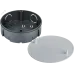 Коробка NSS-DB-SW-93-30-BL распаячная скрытого монтажа для твердых стен с крышкой черная d93х30