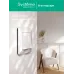 ATLASDESIGN AIR 1-постовая РАМКА, БЕЛЫЙ/дымчатый черный