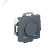 ATLASDESIGN ТЕРМОСТАТ электрон. теплого пола с датчиком, 10A, механизм, ГРИФЕЛЬ