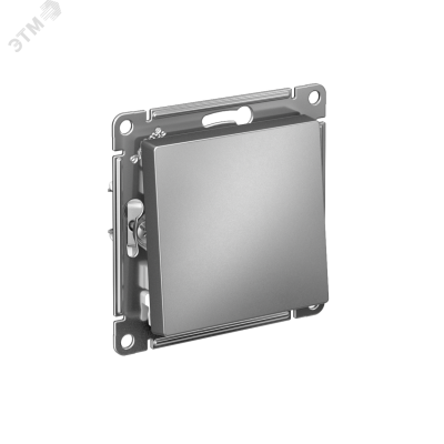 Кнопка нажимная ATLASDESIGN схема 1 10АХ механизм сталь