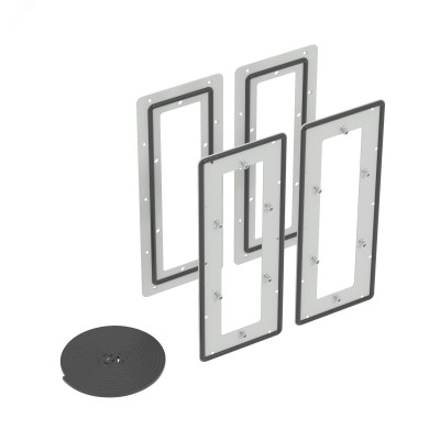 Комплект для объединения корпусов RAM fit бок о бок, Ш = 400/450 мм, комплект - 2 шт.