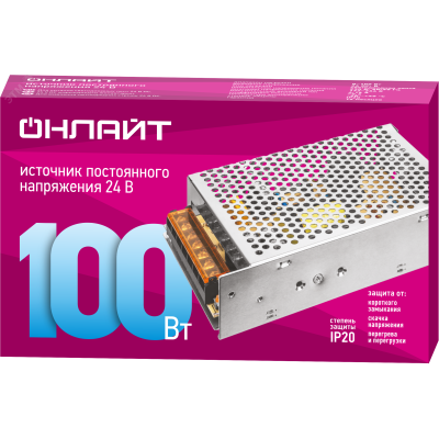 Драйвер Онлайт OD-P100-IP20-24V