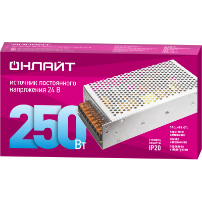 Драйвер Онлайт OD-P250-IP20-24V