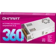 Драйвер Онлайт OD-P360-IP20-24V