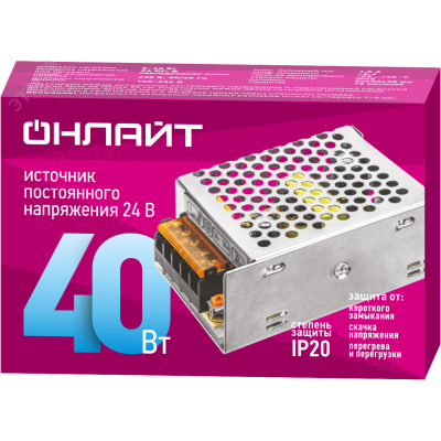 Драйвер Онлайт OD-P40-IP20-24V