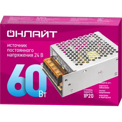 Драйвер Онлайт OD-P60-IP20-24V