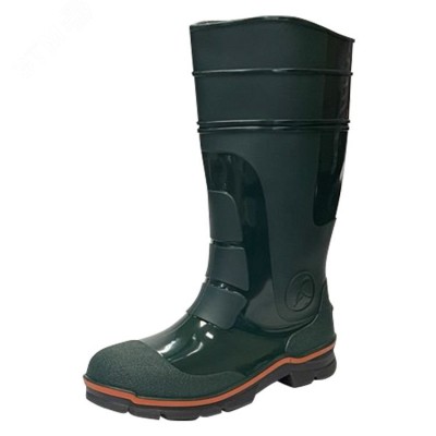 Сапоги Акватрек, КП, цв. тёмно-зелёный (AQU-350 S1 C), р.40