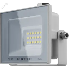 Прожектор светодиодный ДО-20w OFL-20-4K-WH-IP65-LED