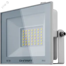 Прожектор светодиодный ДО-50w OFL-50-4K-WH-IP65-LED