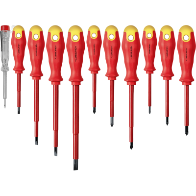 Отвёртка ОНЛАЙТ 90 562 OHT-Otd01-H11 (диэлектрическая, набор 11 шт.)