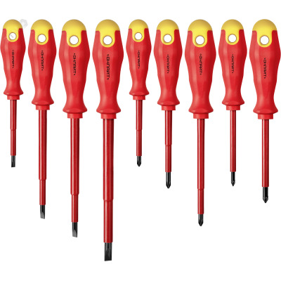 Отвёртка ОНЛАЙТ 90 561 OHT-Otd01-H9 (диэлектрическая, набор 9 шт.)