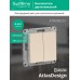 Выключатель двухклавишный ATLASDESIGN схема 5 10АХ механизм бежевый