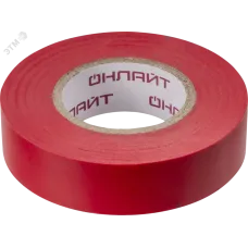 Изолента ОНЛАЙТ 61 881 OIT-B19-20/R ПВХ красная (Китай)