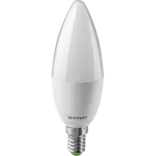 Лампа светодиодная LED 10вт Е14 дневной матовая свеча