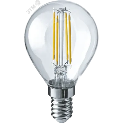 Лампа светодиодная 8вт OLL-F-G45-08-230-2.7K-E14
