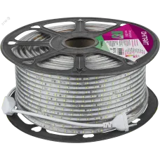 Лента светодиодная 4.8Вт/м 220В зеленый IP67 60LED/м OLS-2835 50м