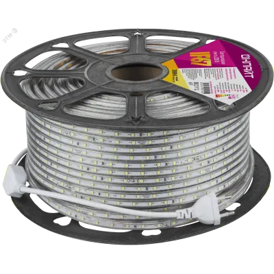 Лента светодиодная 4.8Вт/м 220В 3000К IP67 60LED/м OLS-2835 50м