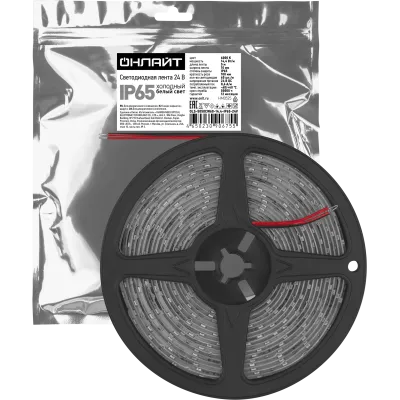СД Лента ОНЛАЙТ 90 675 OLS-5050CW60-14.4-IP65-24V