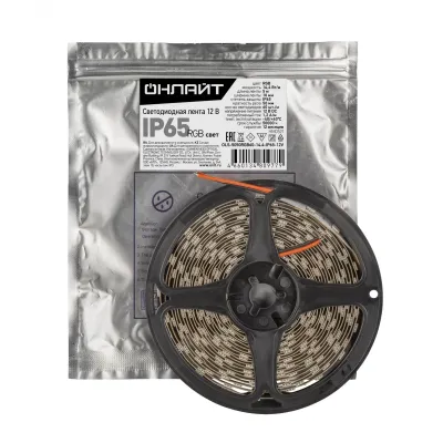 Лента светодиодная OLS-5050RGB60-14.4-IP20-12V 5 м