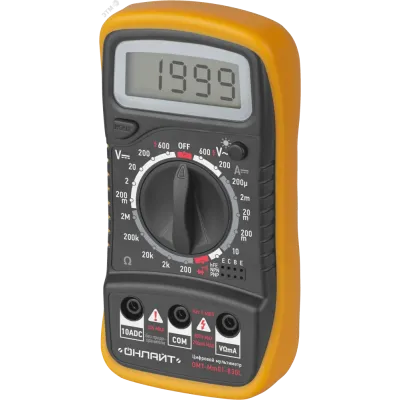 Мультиметр ОНЛАЙТ 90 080 ОMT-мм01-830L (830L)