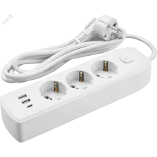 Удлинитель ОНЛАЙТ 90 839 OPE-USB-03-300-ESC-3x1