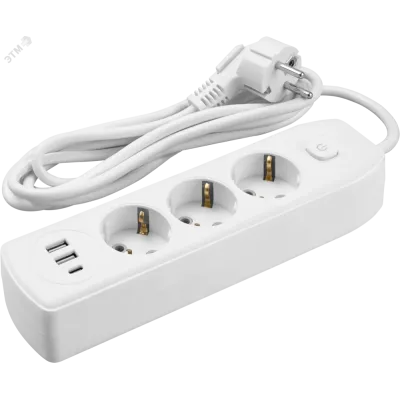 Удлинитель ОНЛАЙТ 90 839 OPE-USB-03-300-ESC-3x1
