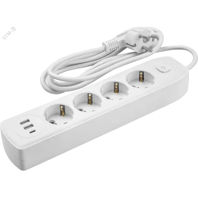 Удлинитель ОНЛАЙТ 90 842 OPE-USB-04-300-ESC-3x1