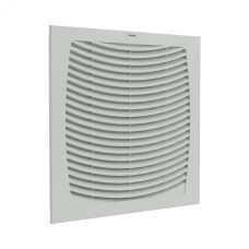 Вентиляционная решетка с фильтром ЭМС 324х324 мм, IP54
