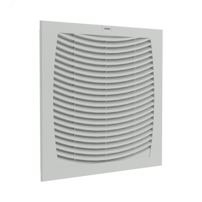 Вентиляционная решетка с фильтром ЭМС 324х324 мм, IP54