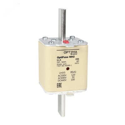 Вставка плавкая OptiFuse NH2-160-gG-УХЛ3