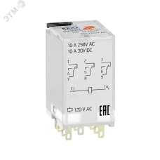 Реле промежуточное OptiRel G RP55-33-120-10-CO/TI
