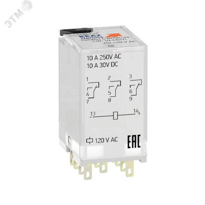 Реле промежуточное OptiRel G RP55-33-24D-10-CO/LD