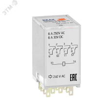 Реле промежуточное OptiRel G RP55-32-240-12-CO/TI