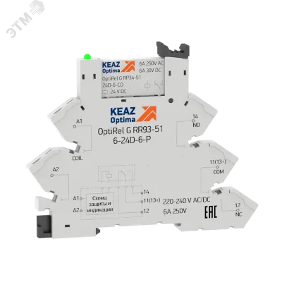 Модуль релейный OptiRel G RM38-61-24U-6-P-CO