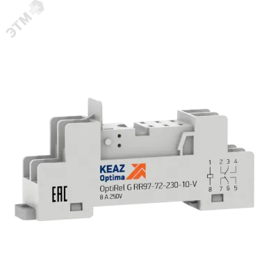 Розетка для реле OptiRel G RR97-72-230-10-V