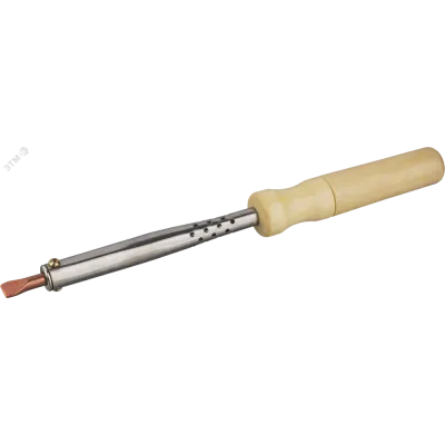 Паяльник ОНЛАЙТ 90 199 OSE-Pes05-120W-CP (дерево, клин прямой)
